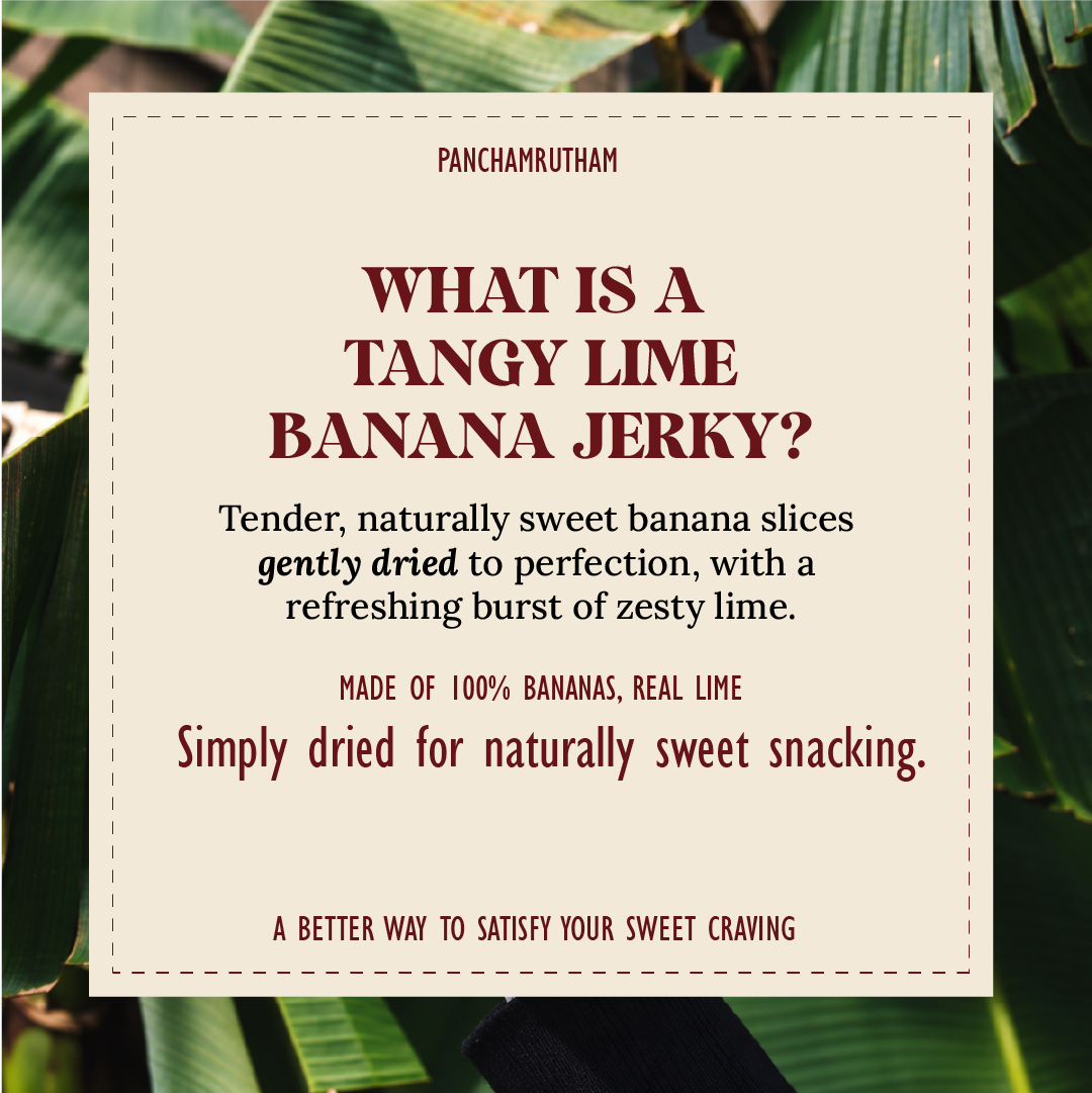 TANGY LIME BANANA JERKY