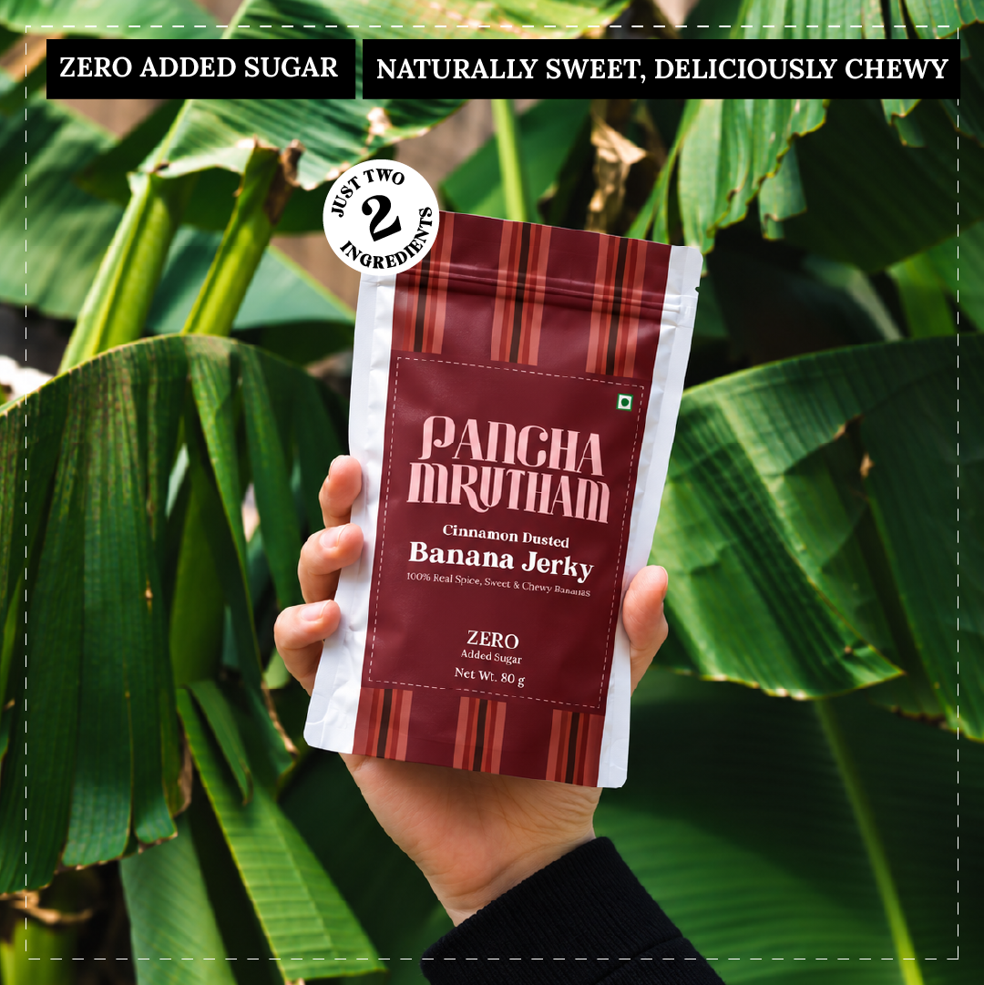 CINNAMON DUSTED BANANA JERKY